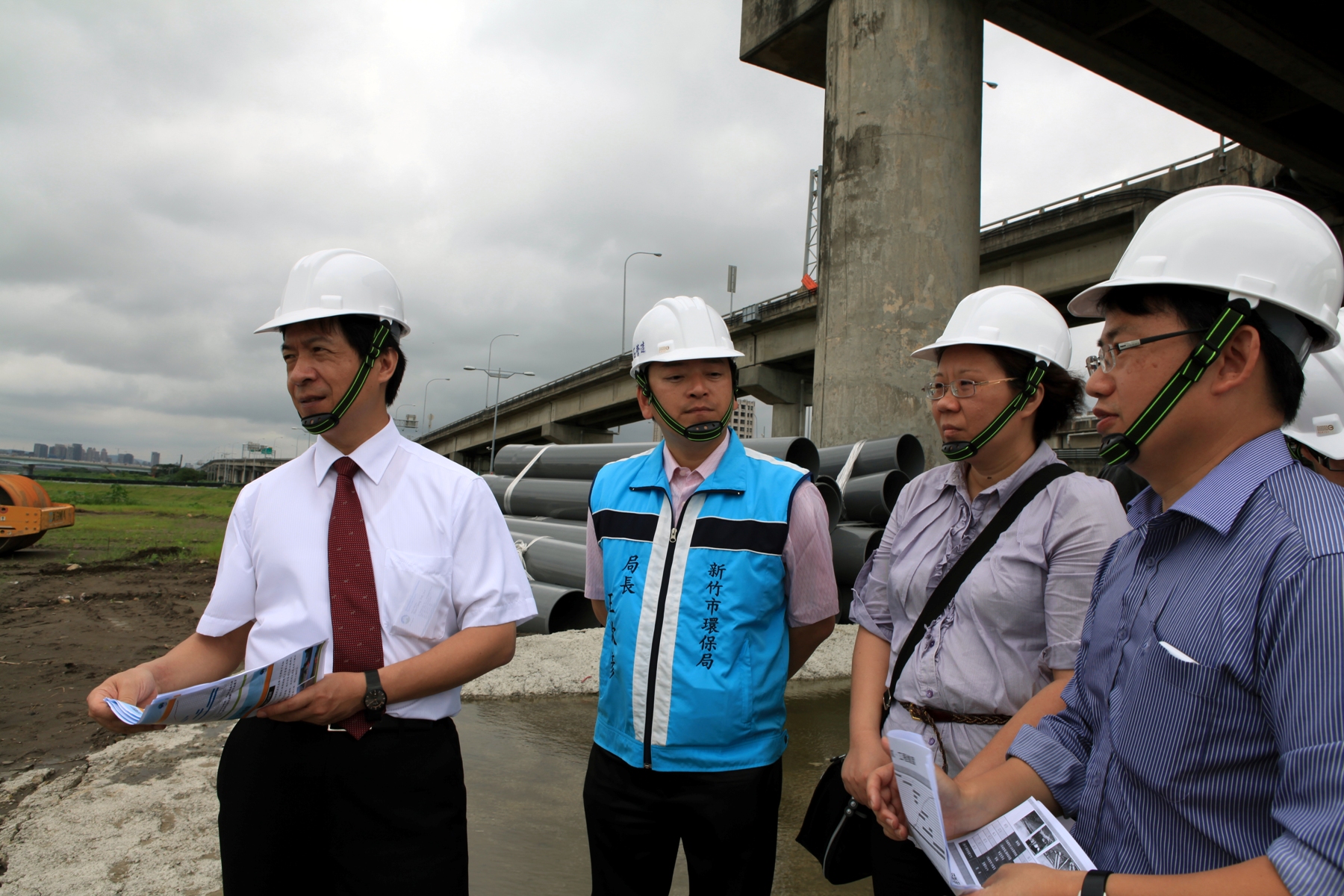 視察頭前溪溪埔子人工溼地工程施工情形.JPG