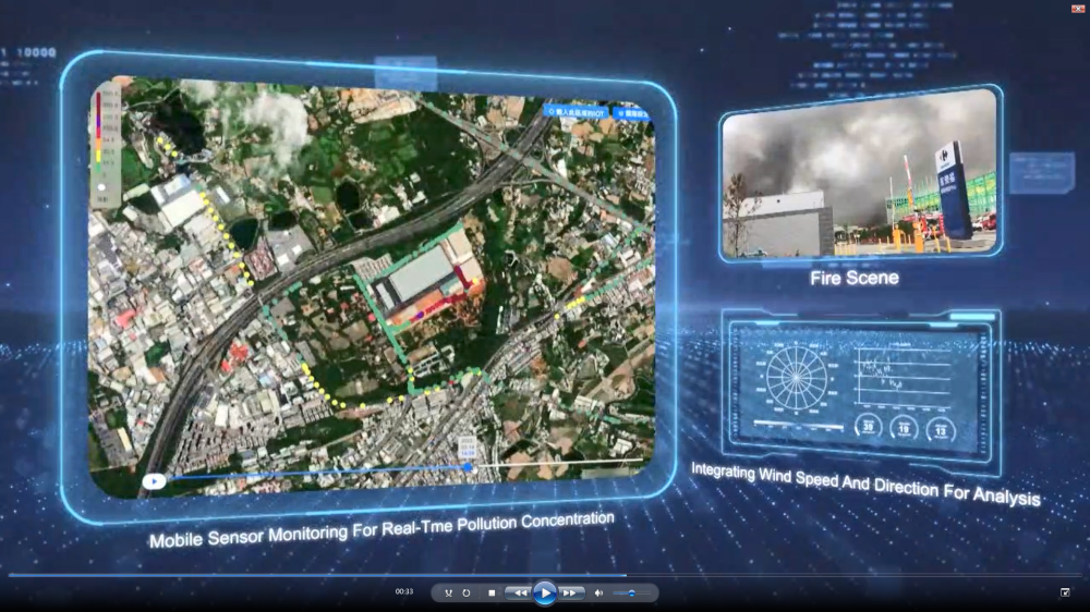 圖3.移動式感測_MOT_應用於火災監測污染影響範圍_Image 3. Mobile air quality sensors are used to monitor and assess pollution impact areas during fires._.png