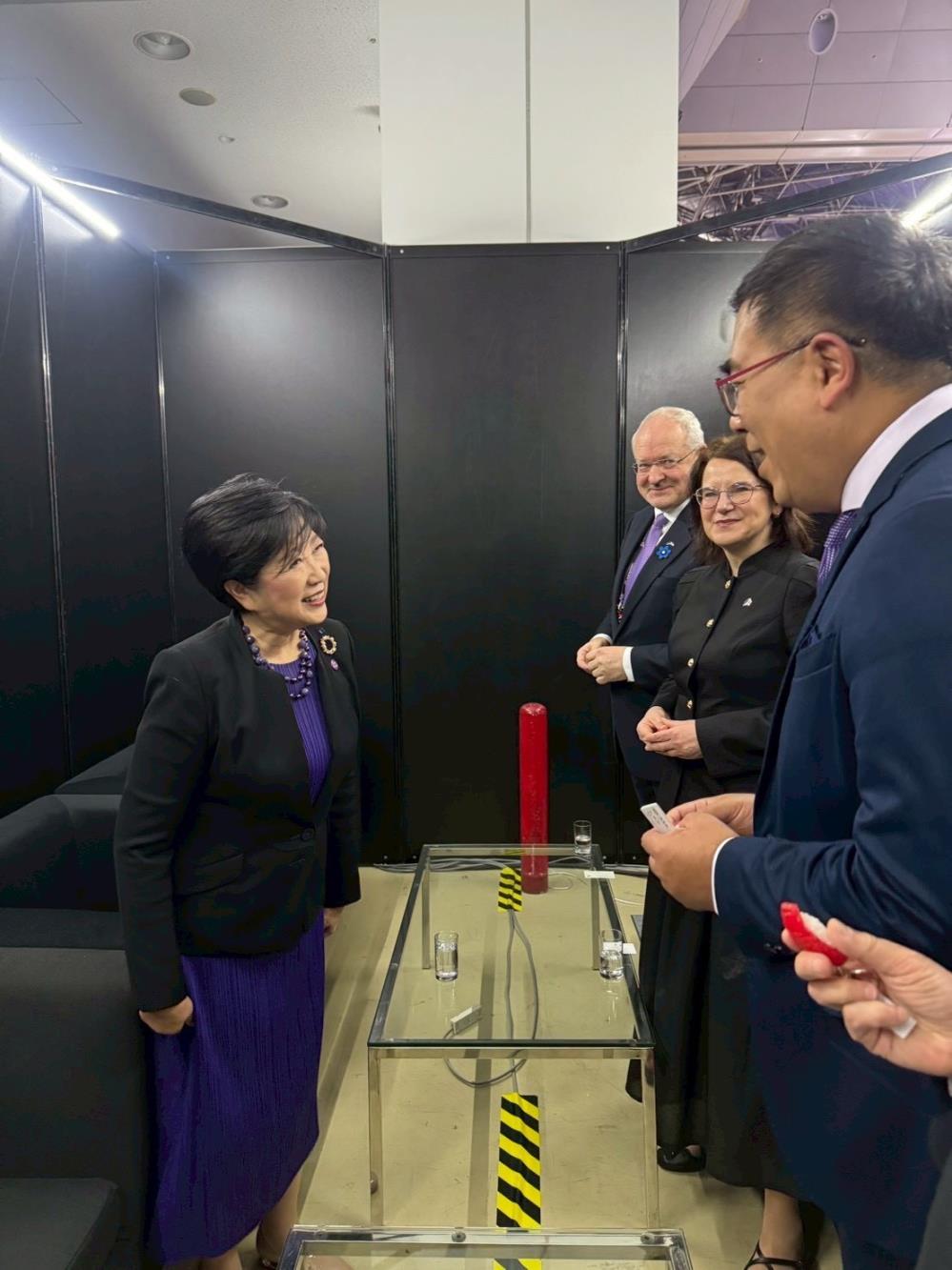 環境部長彭啓明出席 SusHi Tech Tokyo 2026 同台東京都小池知事 展現臺日數位轉型與永續創新力