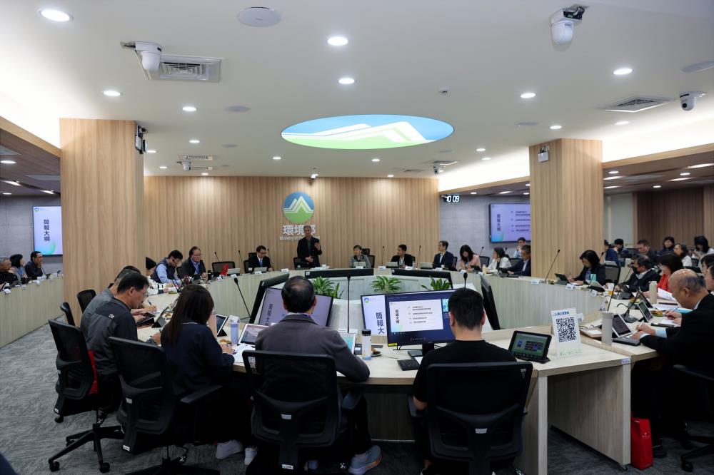 臺中市政府參訪環境部交流深度節能與綠色辦公推動經驗