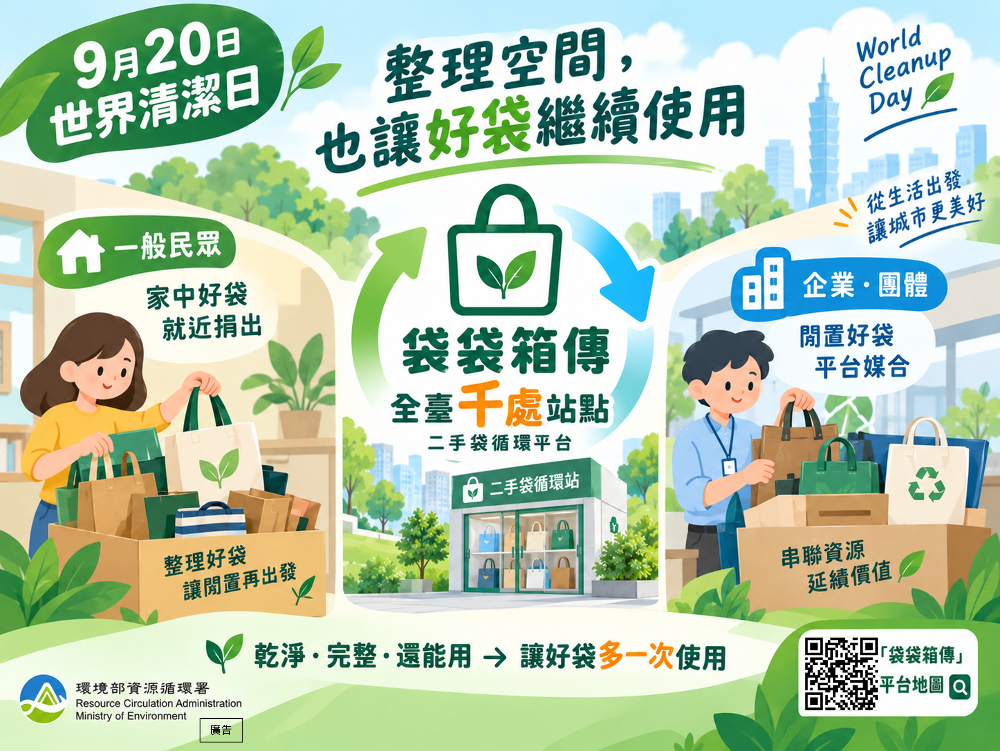 世界清潔日_袋袋箱傳_圖卡